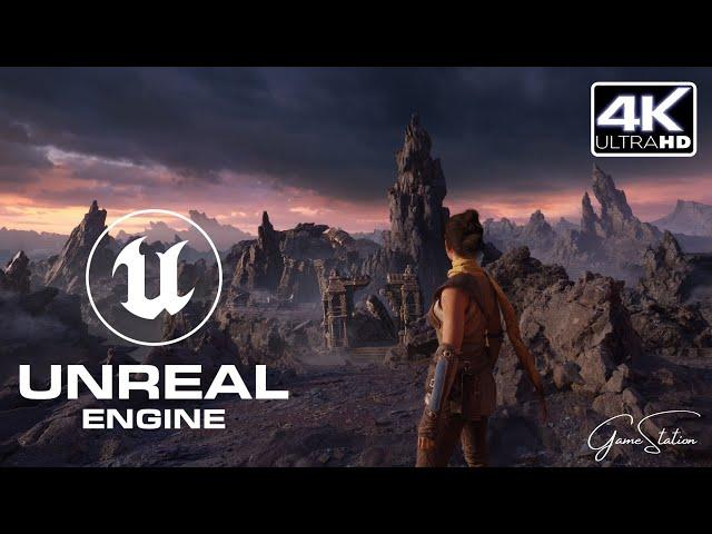 UNREAL ENGINE 5 - Valley Of The Ancients Gameplay Demo [4K 60FPS]