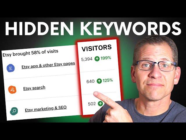 Etsy SEO Keyword HACK To Find Low Competition Keywords That RANK FAST