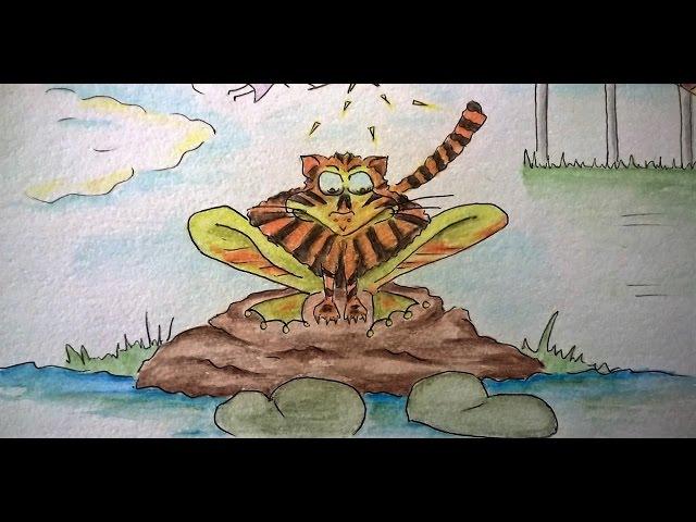 The Tiger Frog   a poem by Bev Clark   Illustrated by Abbey Pearson