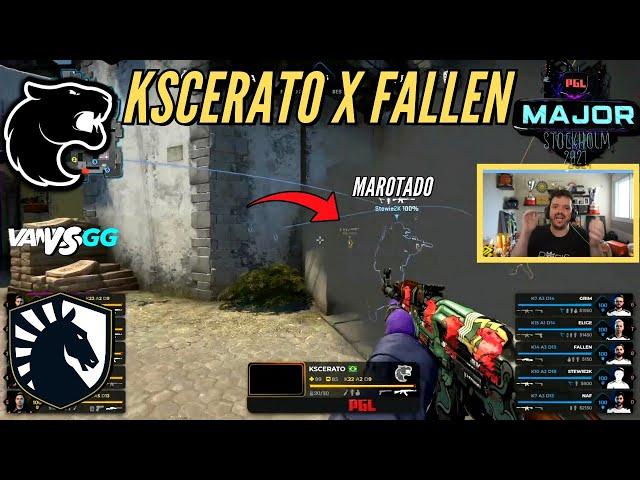 E TEVE GRITARIA!! LIQUID vs FURIA PGL Major Stockholm 2021 CSGO | GAULES