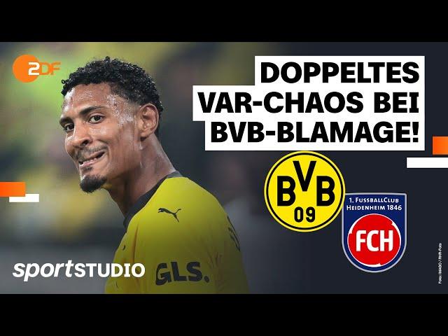 Borussia Dortmund – 1. FC Heidenheim | Bundesliga, 3. Spieltag Saison 2023/24 | sportstudio