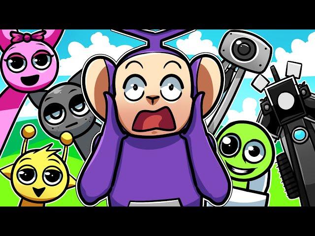 ESCAPE FROM SPRUNKI SKIBIDI! | Tinky Winky Plays: Sprunki Mods