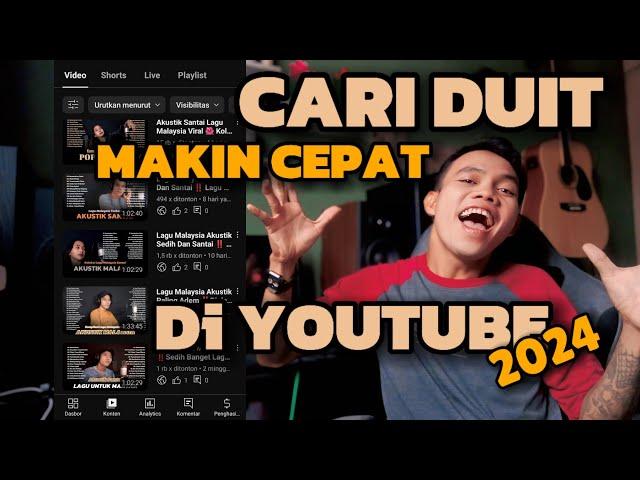 CARI UANG DI YOUTUBE JADI CEPAT