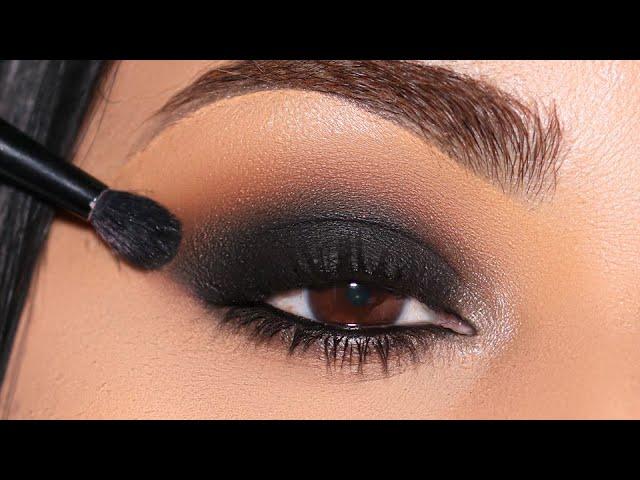 A Black Smokey Eye that WON'T Scare You!