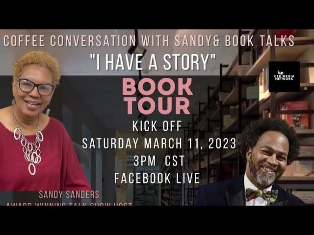 Coffee Conversations With Sandy and Book Talks Author Tour - Guest Dr. Eric Holmes