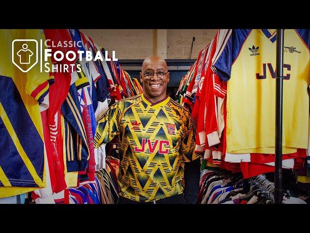 My Classic Football Shirts Warehouse Tour | Ian Wright