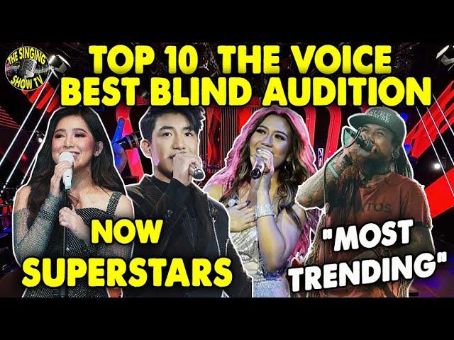 The Voice Philippines Top 10 Best Blind Auditions | The Singing Show TV