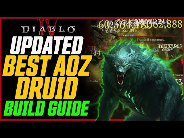 Updated Best Poison Shred Druid For Abattoir of Zir! // Diablo 4 Season 2 Guide