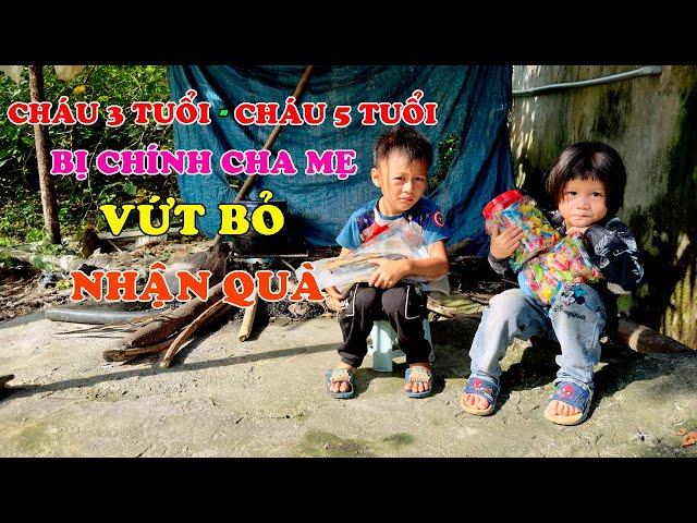 CHA / MẸ VỨT BỎ 2 CON ĐỂ LẠI CHO BÀ CỤ 76 TUỔI ĐI XIN CƠM NUÔI TỪNG NGÀY '' VÌ ĐÂU BỐ MẸ NỠ VỨT CON