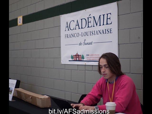 AFS: Let's Create A School - Créons une école — (Will, TÉLÉ LOUISIANE) #FrancoResponsable