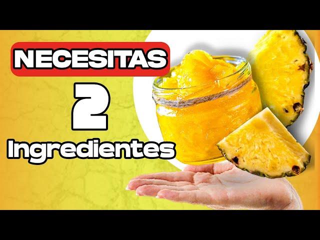 SOLO 2 ingredientes para preparar este DULCE DE PIÑA | Recetas de la abuela