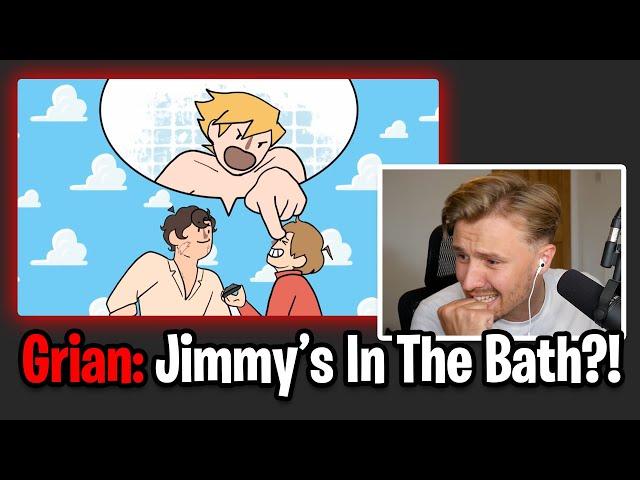 Solidarity REACTS To "Jimmy's in the bath - Hermitcraft animation"