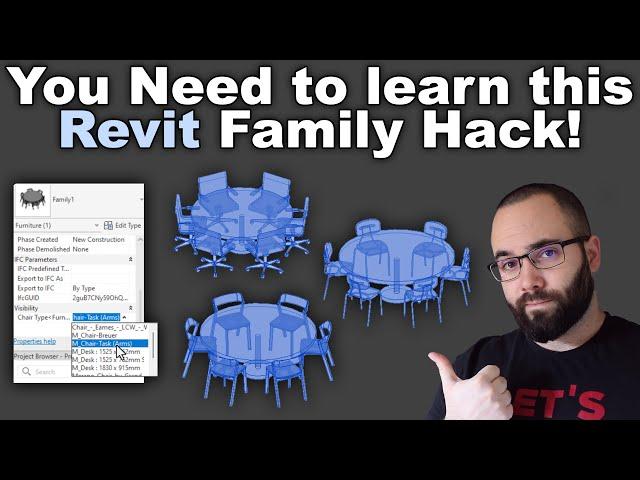 Revit Family Tutorial: Revit Family Parameter Hack