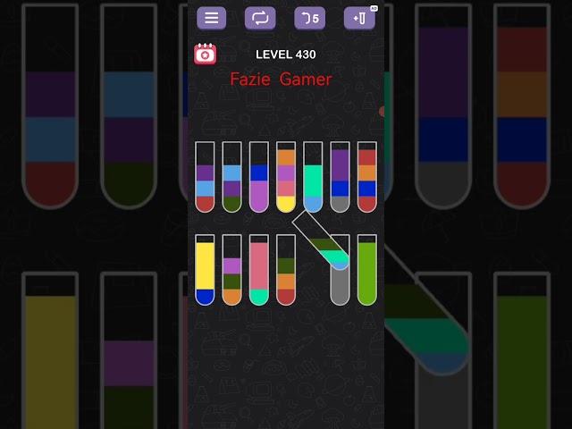 Water Sort Puzzle - Sort Color Level 430
