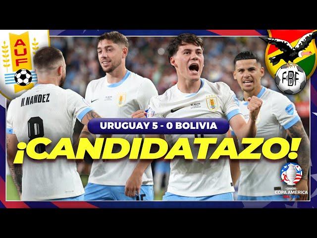  Uruguay 5-0 Bolivia : Resumen, Análisis y Estadísticas (Copa América 2024)