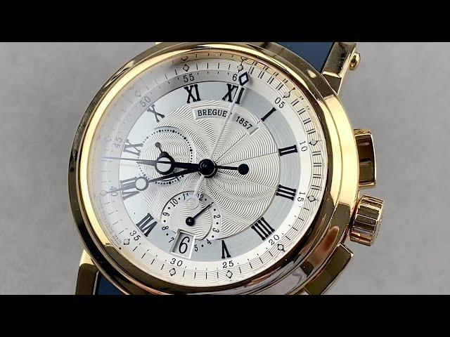 Breguet Marine Chronograph 5827BA/12/5ZU Breguet Watch Review