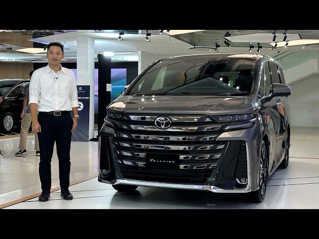 พาชม Vellfire 2.5 HEV หล่อสุด สเปกดีจัด ราคา  4,279,000 บาท