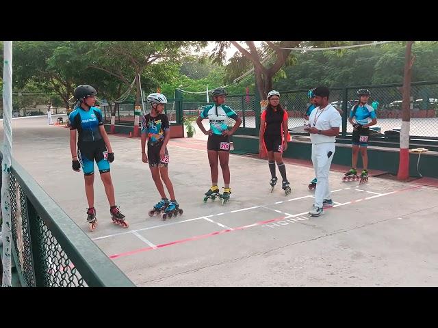 Heat 1000mt Rink Race Qualified for the finals All India IPSC Skating Championship 2024 #skating