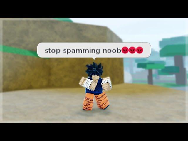 Toxic Kid Calls Me a Spammer Over Skill Issues in Shindo Life