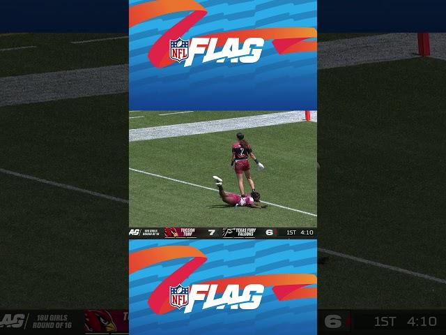 WR won't be denied TD