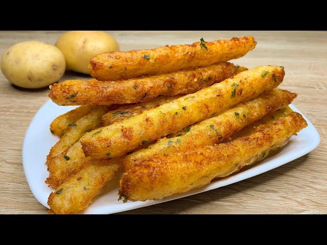 Incredibly crunchy potatoes! tastier than meat! Very easy recipe!