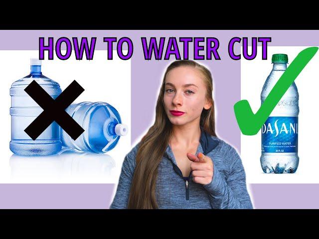 HOW TO WATER CUT  for a powerlifting meet