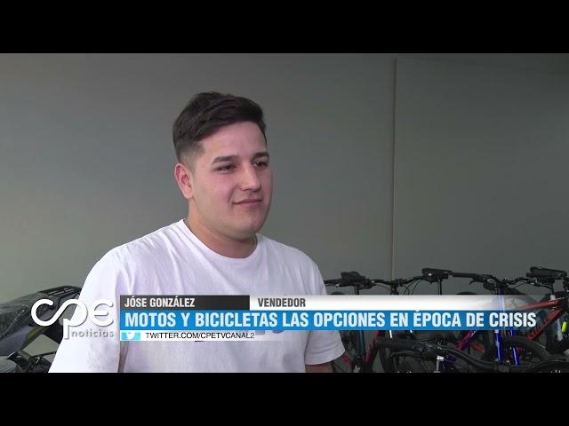 Por la crisis más gente circula en moto