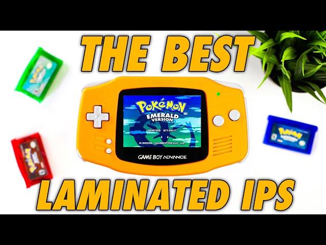 The BEST Laminated IPS Kit By Far! | V5 Drop-in GBA IPS Laminated Kit (Review + Tutorial)