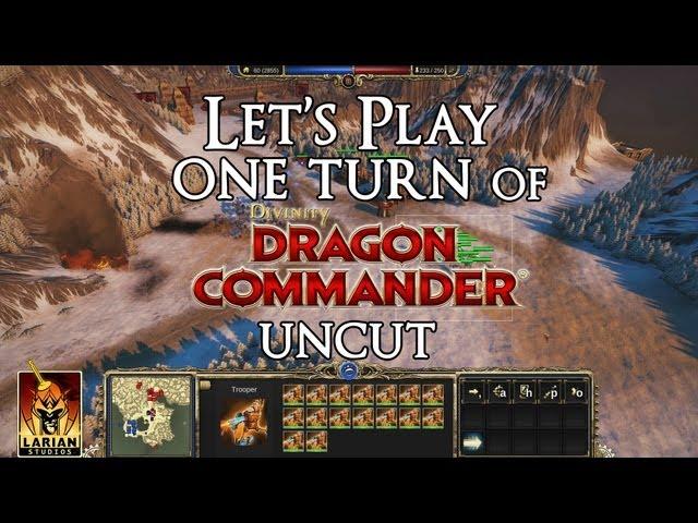 Let's Play One Turn of Dragon Commander - Uncut