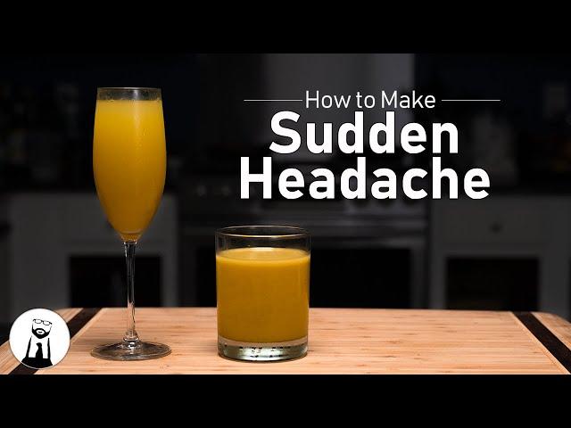 How to Make a Sudden Headache Cocktail | Black Tie Kitchen