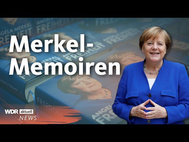 Angela Merkel veröffentlicht Memoiren: Darum geht's in ihrem Buch | WDR Aktuelle Stunde