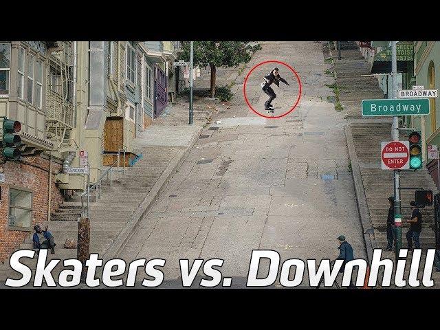 Skaters vs Extreme Downhill Skateboarding! (Wins & Fails) #2