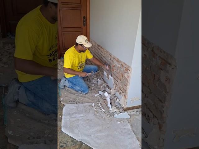 waterproof plaster #house #work #construction #bricklayer #renovation