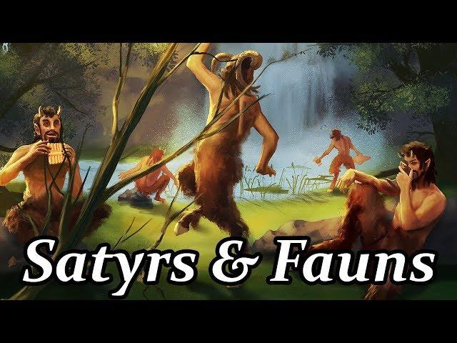 The Satyrs & Fauns of Greek & Roman Mythology - (Greek Mythology Explained)