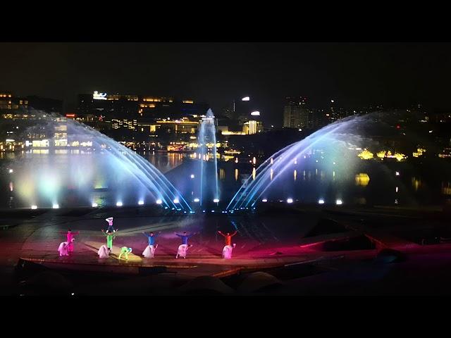 Things to do in Shenzhen, China - โชว์น้ำพุเสินเจิ้น OCT Bay Water Show Theatre 07