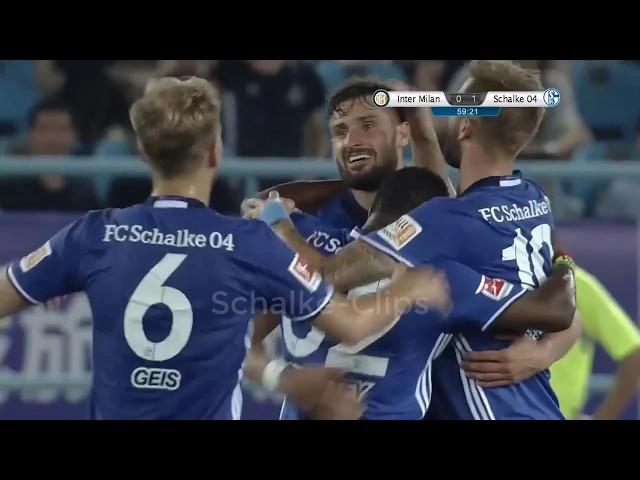 Schalke - Inter 1:1 Goal 1:0 Daniel Caligiuri (HD)