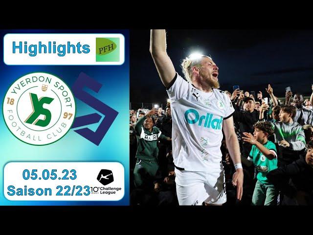 Highlights: Yverdon Sport FC vs FC Lausanne - Sport (05.05.2023)