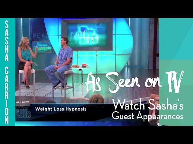 Sasha Carrion Weight Loss Hypnosis featured on The Doctors show