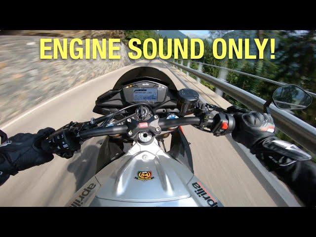 Giovo Pass - Aprilia Tuono V4 Factory BRUTAL Sound - 100% Stock [RAW Onboard]