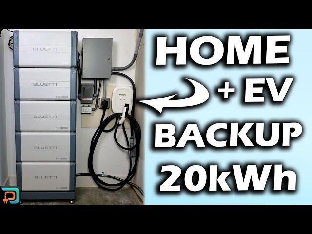 EV Charging and Home Backup With Solar Energy