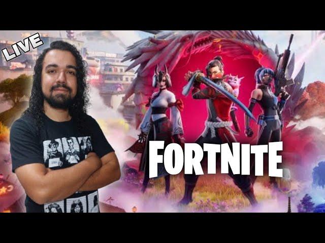 FORTNITE DOS CONSAGRÁDOS! | ULTIMA LIVE DESTE CAPÍTULO