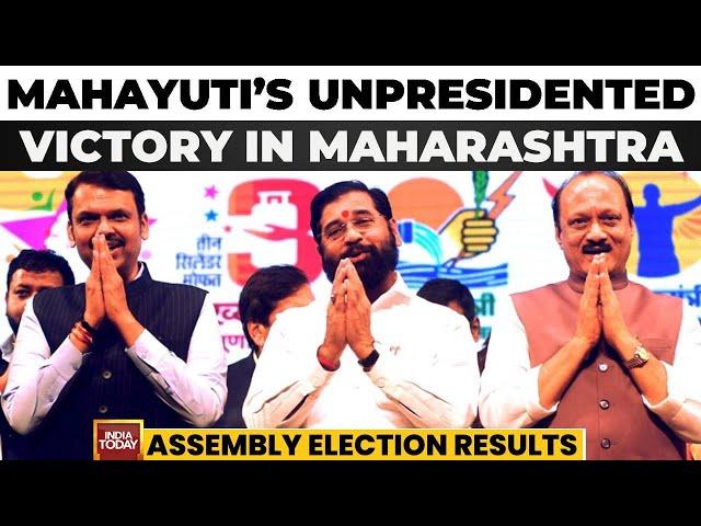 Maharashtra Election Results: Mahayuti's Historic Landslide Victory In Maharashtra | India Today