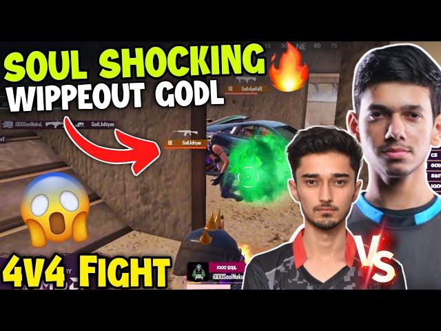 SOUL Most Dangerous Push to GODL SOUL Vs GODL 4v4Nakul 1v2