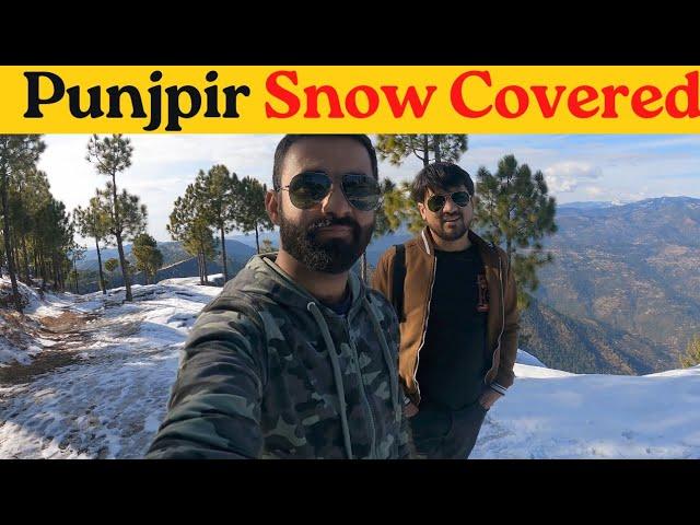 SNOWY PUNJ PIR ROCKS | PUNJ PIR ROCKS IN WINTER ️ | Asfar Khan Vlogs