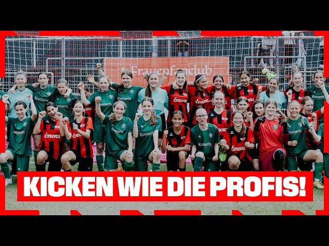 Kicken wie die Profis! | Pre-Match beim Saisonabschluss der FC-Frauen