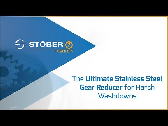 The Ultimate Stainless Steel Gear Reducer for Harsh Washdowns