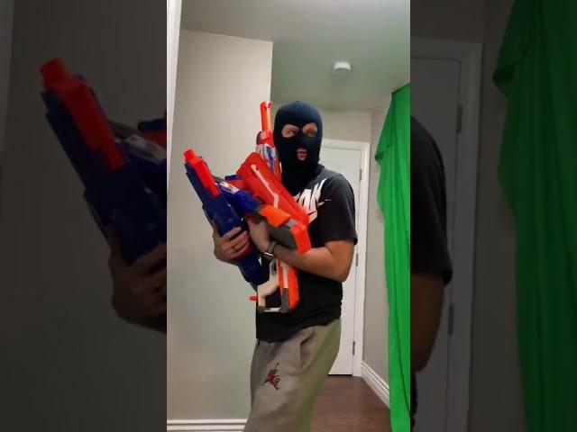 NERF Robbery STOPPED | MacDannyGun #shorts