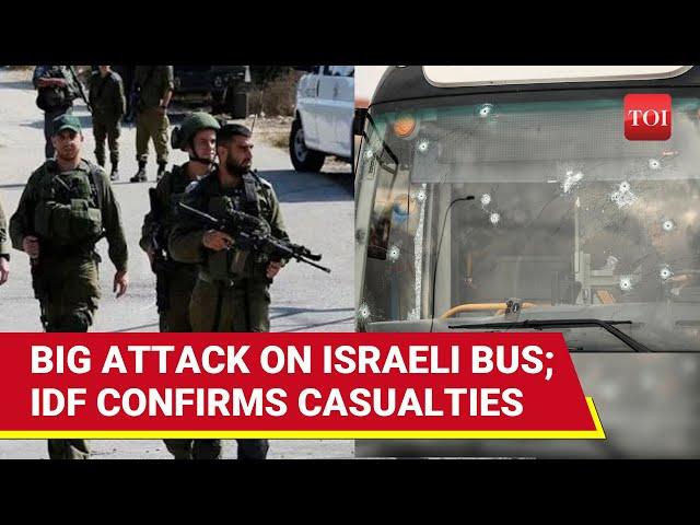 Israeli Killed In Big Attack On Palestinian Soil; Shooting On Bus Shocks Netanyahu | Watch