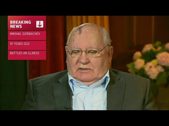 Russian media: Ex-Soviet leader Mikhail Gorbachev dies at 91