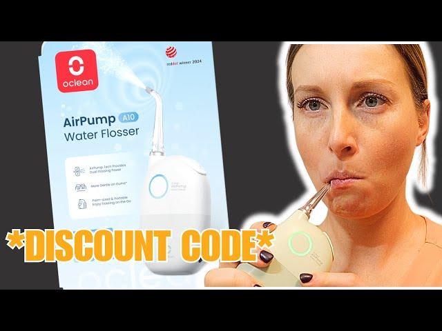 Oclean Airpump Waterflosser Review & Discount Code